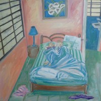 Before Breakfast in Bacalar (2016)• 12" x 12" • Oil on Canvas • $150