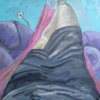 Nevermind I Broke the Dryer (2016)• 12" x 12" • Oil on Canvas • SOLD