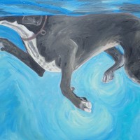 Izzy (2015)• 16" x 20" • $290• • •