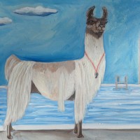 Lifeguard Llama (2015)• 16" x 20"• Oil on Canvas• NFS