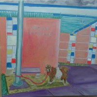 No Pets Allowed (2016)• 12" x 12" • Oil on Canvas • $150