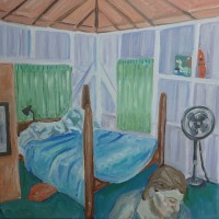 Placencia (2016)• 12" x 12" • Oil on Canvas • $150