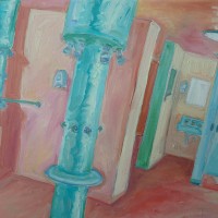 "So This Is What It Looks Like!" (2016)• 11" x 14" • Oil on Canvas • $165